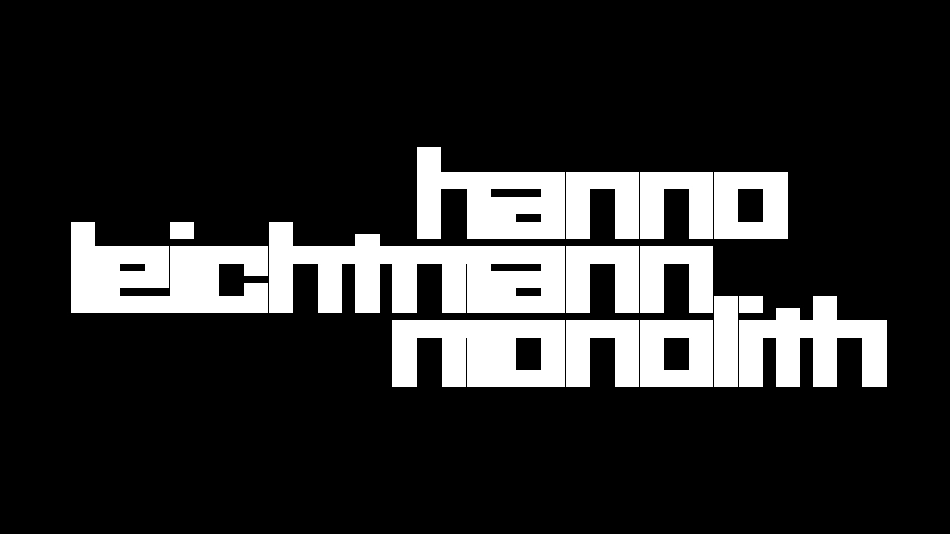 2021-02-26 Monolith - Hanno Leichtmann (Digitaler Mix)