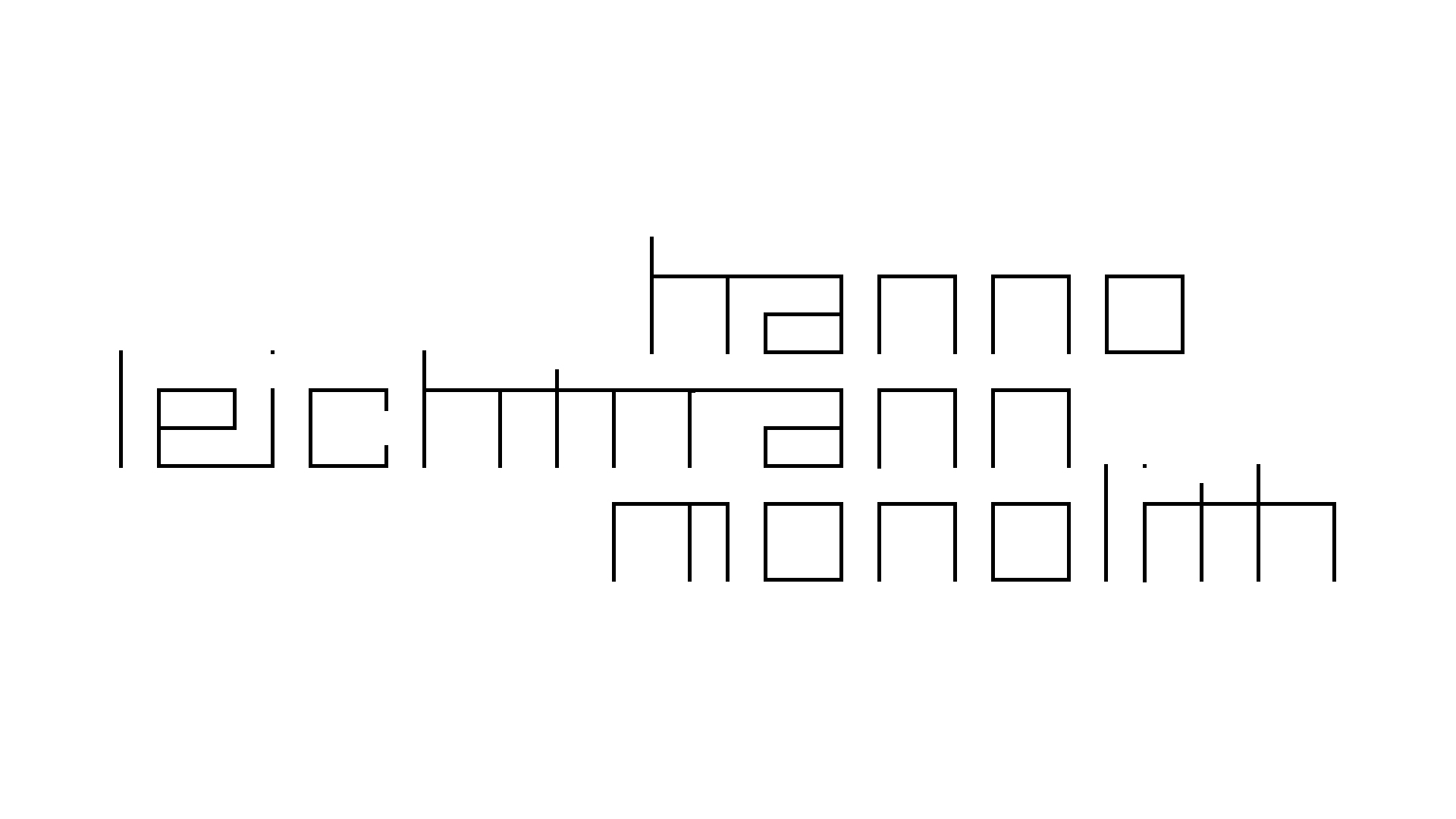 2021-02-26 Monolith - Hanno Leichtmann (Digitaler Mix)
