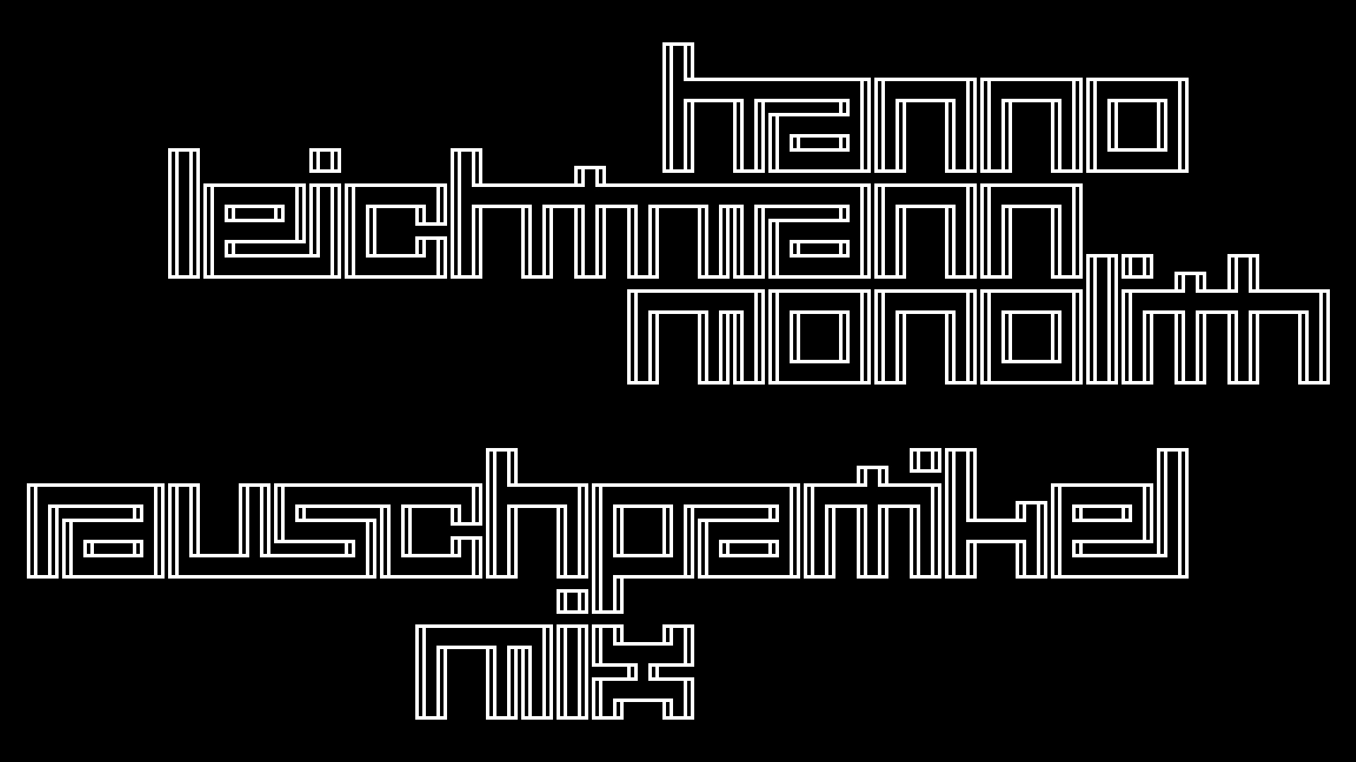 2021-02-26 Monolith - Hanno Leichtmann (Digitaler Mix)