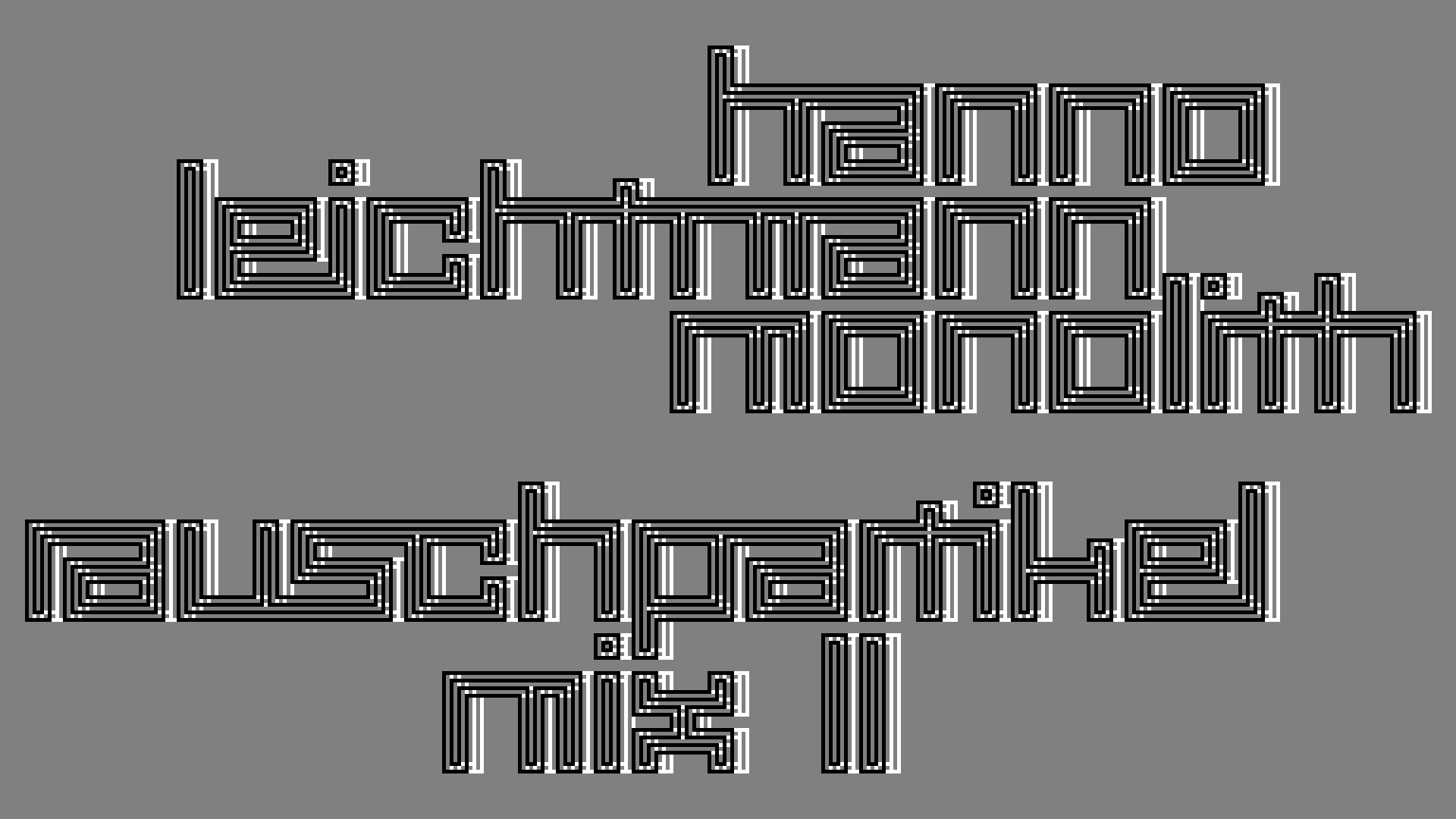 2021-02-26 Monolith - Hanno Leichtmann (Digitaler Mix)