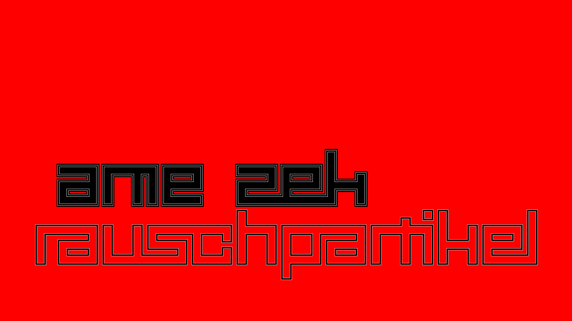 2021-04-19 Ame Zek - rauschpartikel (Vocoder Remixe) (Mixe, Typo Grafik)