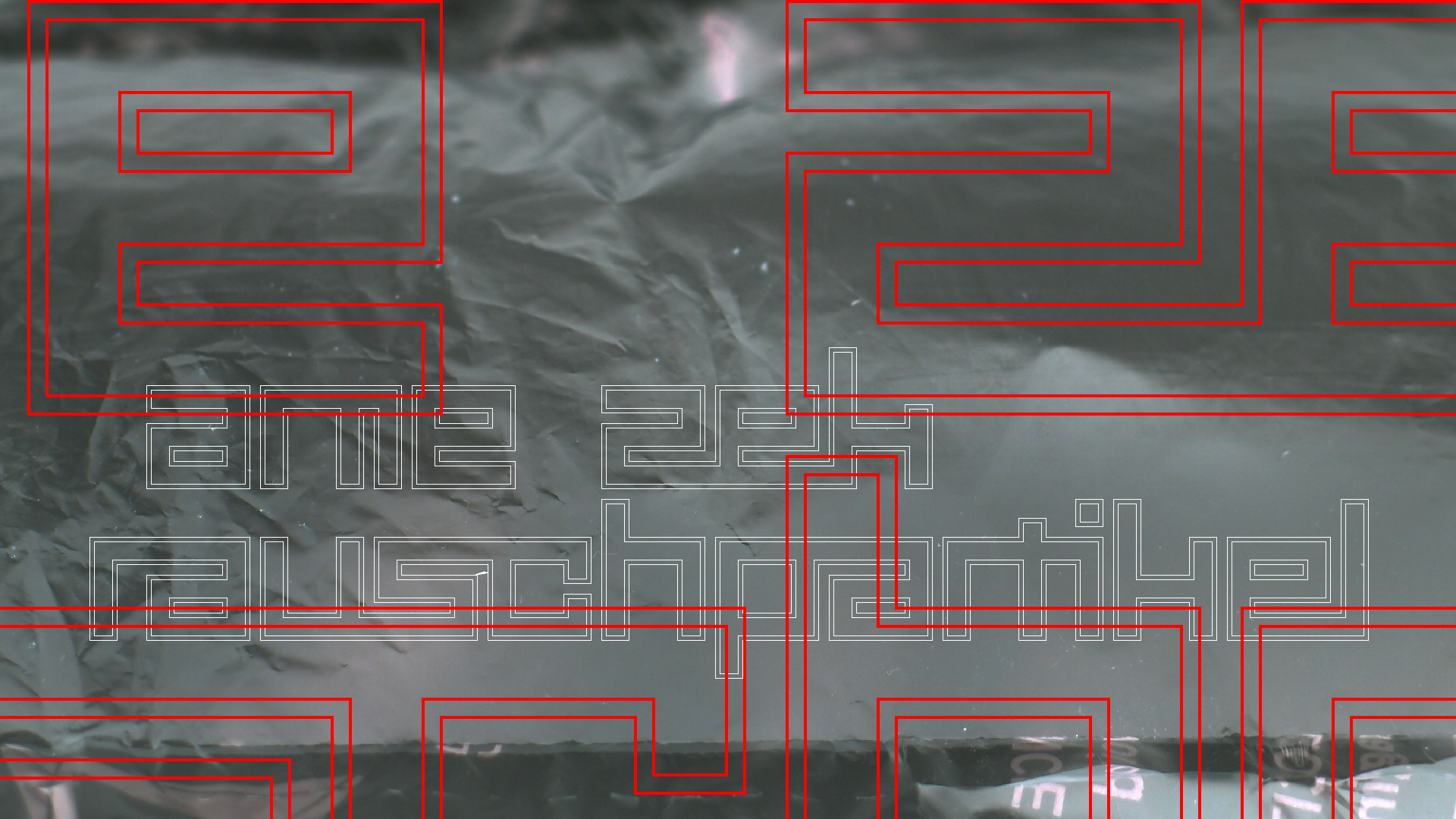 2021-04-19 Ame Zek - rauschpartikel (Vocoder Remixe) (Mixe, Typo Grafik)