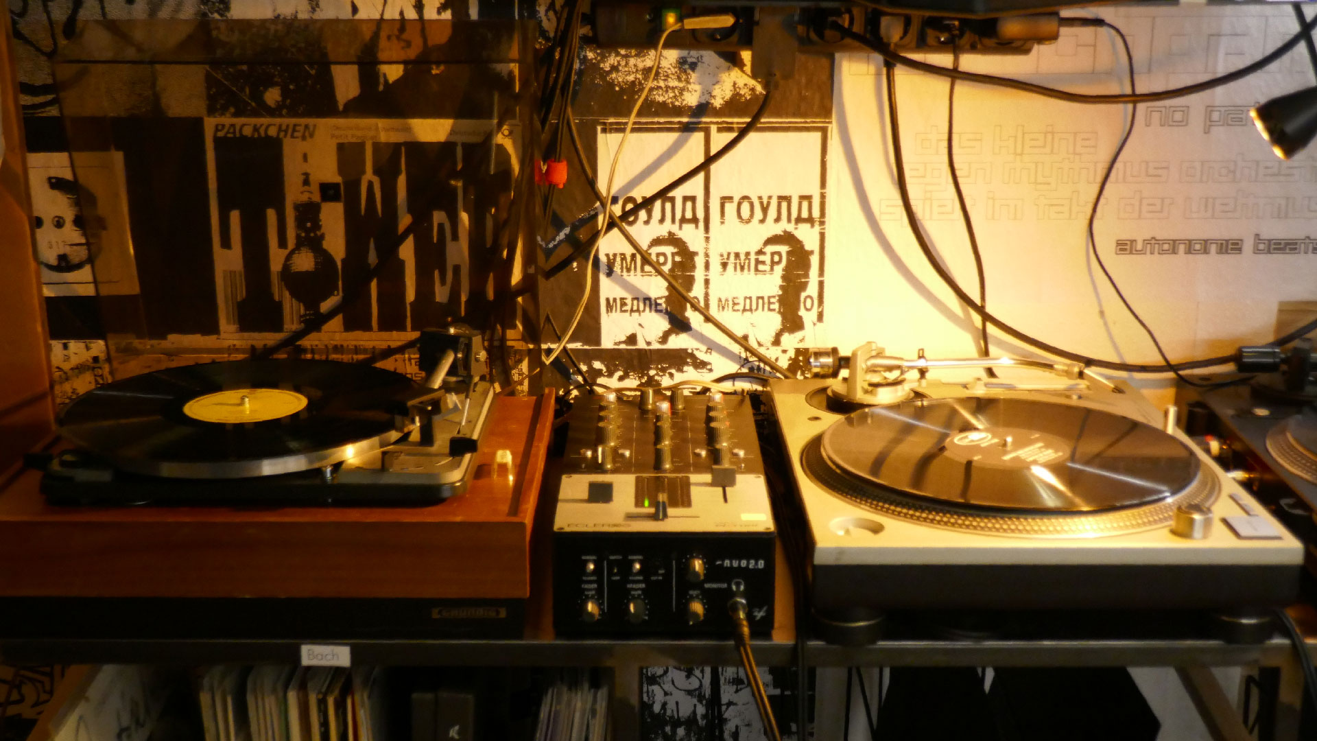 2023 rauschpartikel DJ Set-Up (Mixe)