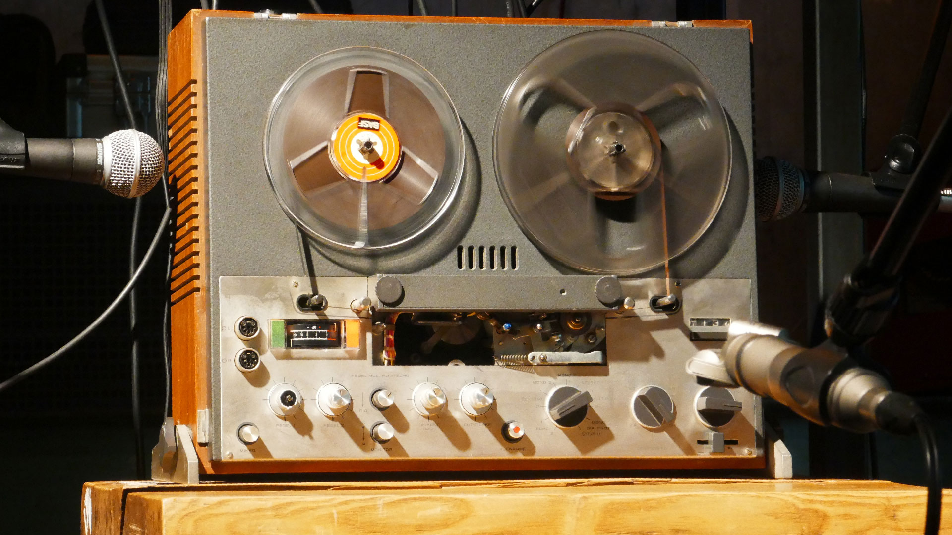 2025-08-04 Das kleine Regen Rhythmus Orchester Kupferblech (doppel mono Tape Echo Vocoder Mix 2) (Tape 26)