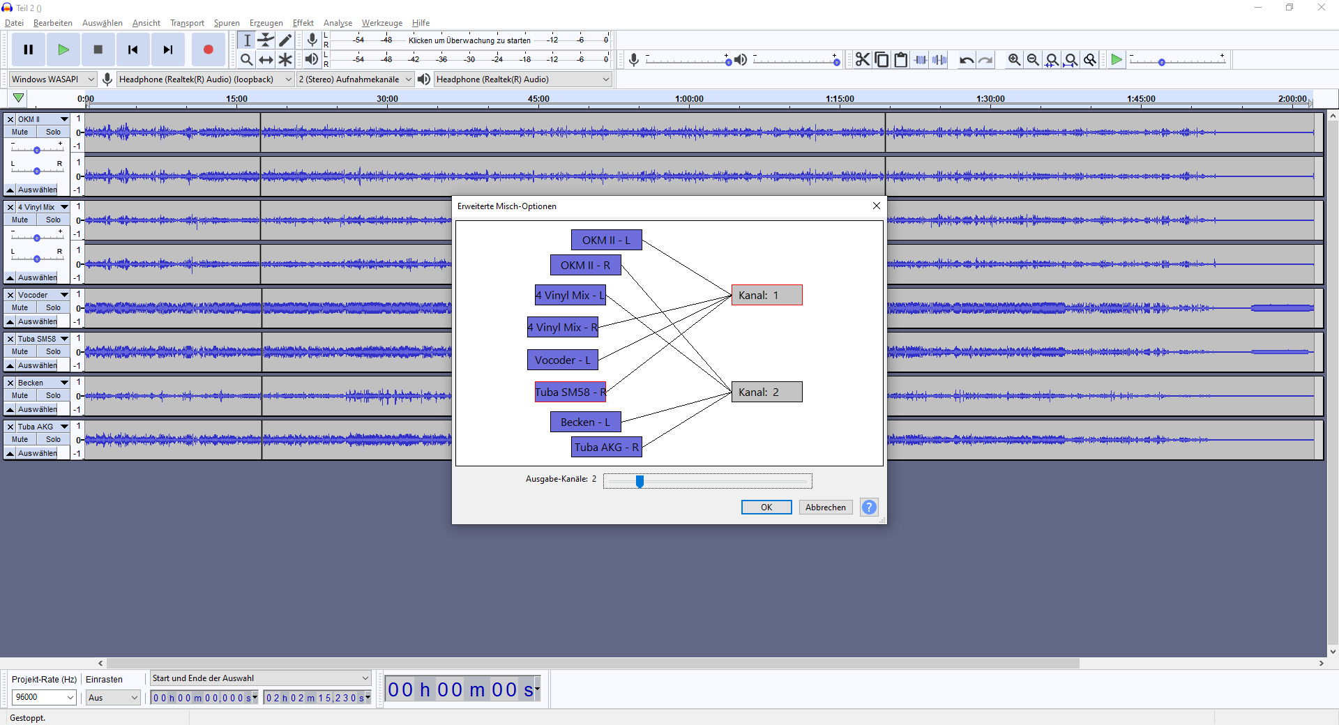 2026-03-17 John Cage - Prepared Piano (4 Vinyl 'hyperlinear Quad Motor Driver' Tape Echo Vocoder Mix) (aufnehmen Tape 34)