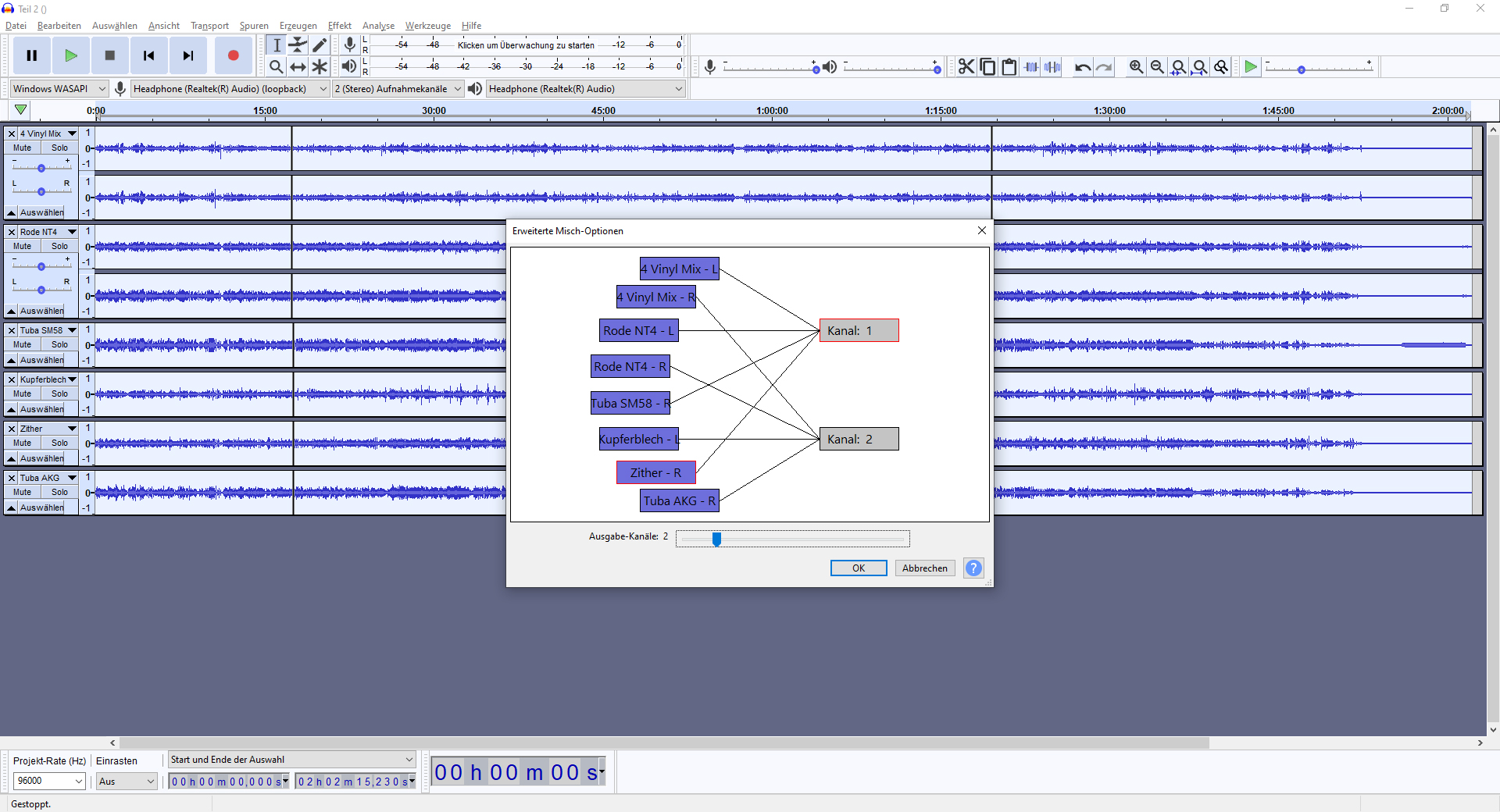 2026-03-17 John Cage - Prepared Piano (4 Vinyl 'hyperlinear Quad Motor Driver' Tape Echo Vocoder Mix) (aufnehmen Tape 34)