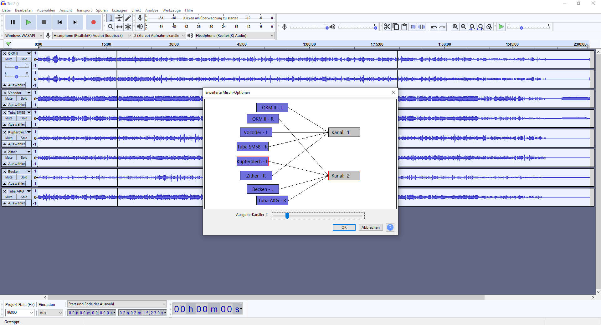 2026-03-17 John Cage - Prepared Piano (4 Vinyl 'hyperlinear Quad Motor Driver' Tape Echo Vocoder Mix) (aufnehmen Tape 34)