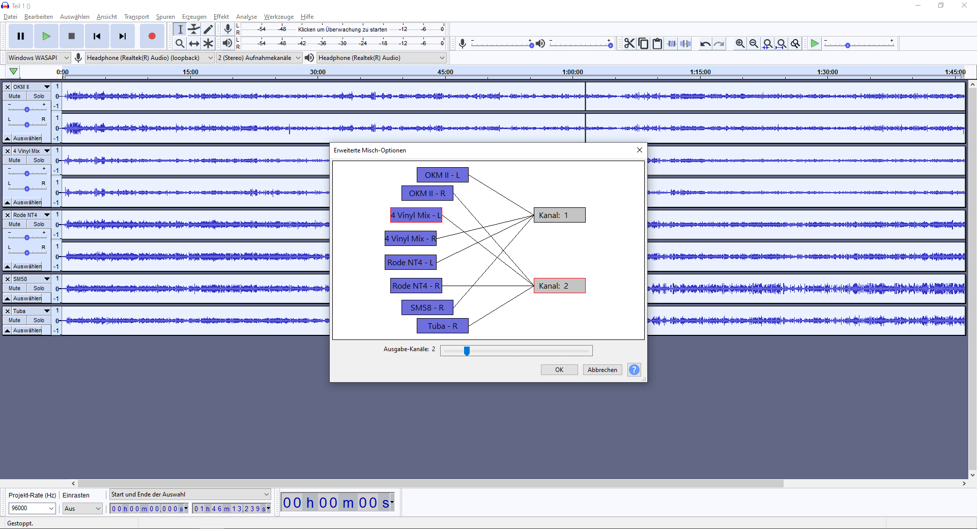 2026-03-17 John Cage - Prepared Piano (4 Vinyl 'hyperlinear Quad Motor Driver' Tape Echo Vocoder Mix) (aufnehmen Tape 34)