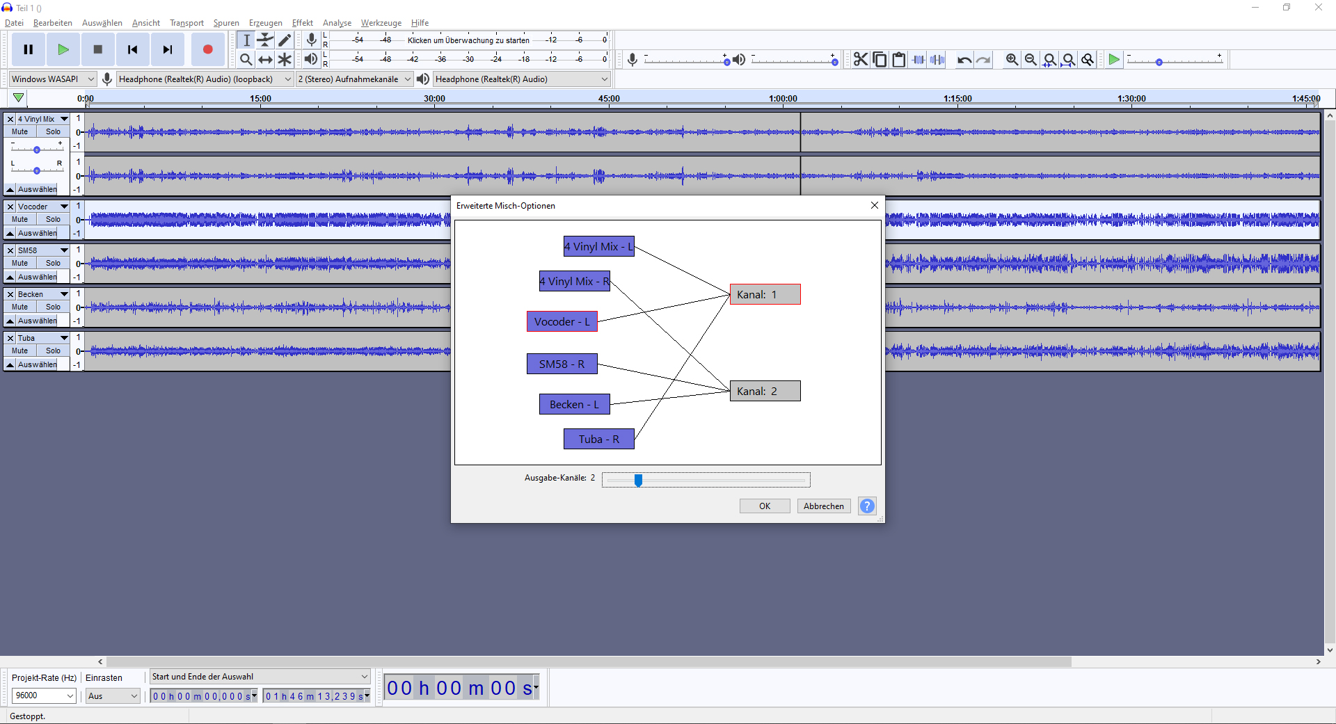 2026-03-17 John Cage - Prepared Piano (4 Vinyl 'hyperlinear Quad Motor Driver' Tape Echo Vocoder Mix) (aufnehmen Tape 34)