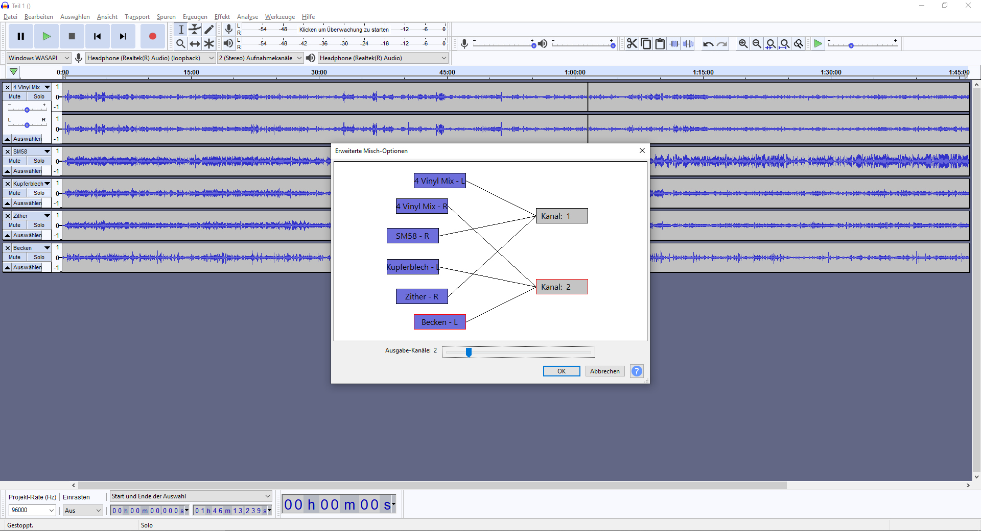 2026-03-17 John Cage - Prepared Piano (4 Vinyl 'hyperlinear Quad Motor Driver' Tape Echo Vocoder Mix) (aufnehmen Tape 34)