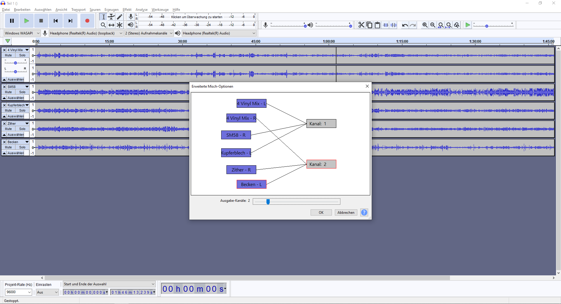 2026-03-17 John Cage - Prepared Piano (4 Vinyl 'hyperlinear Quad Motor Driver' Tape Echo Vocoder Mix) (aufnehmen Tape 34)