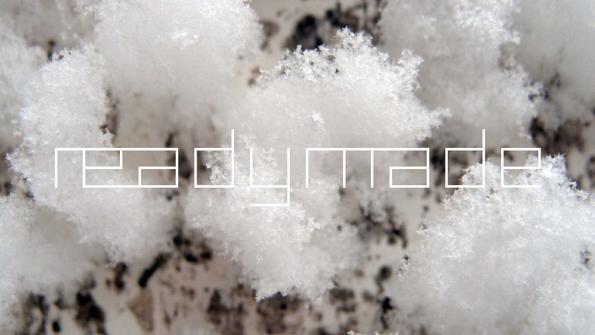 2021-12-09 & 10 Das Kleine Regen Rhythmus Orchester (Schnee auf Alufolie) (Audio, Foto, Typo Grafik)