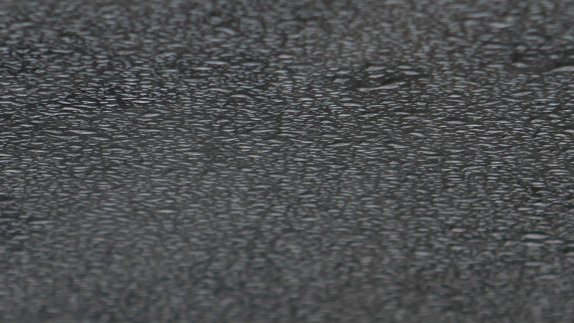 2022-02-08 Das Kleine Regen Rhythmus Orchester (Fensterglas einfach, im Bilderrahmen, II) (Audio, Video)