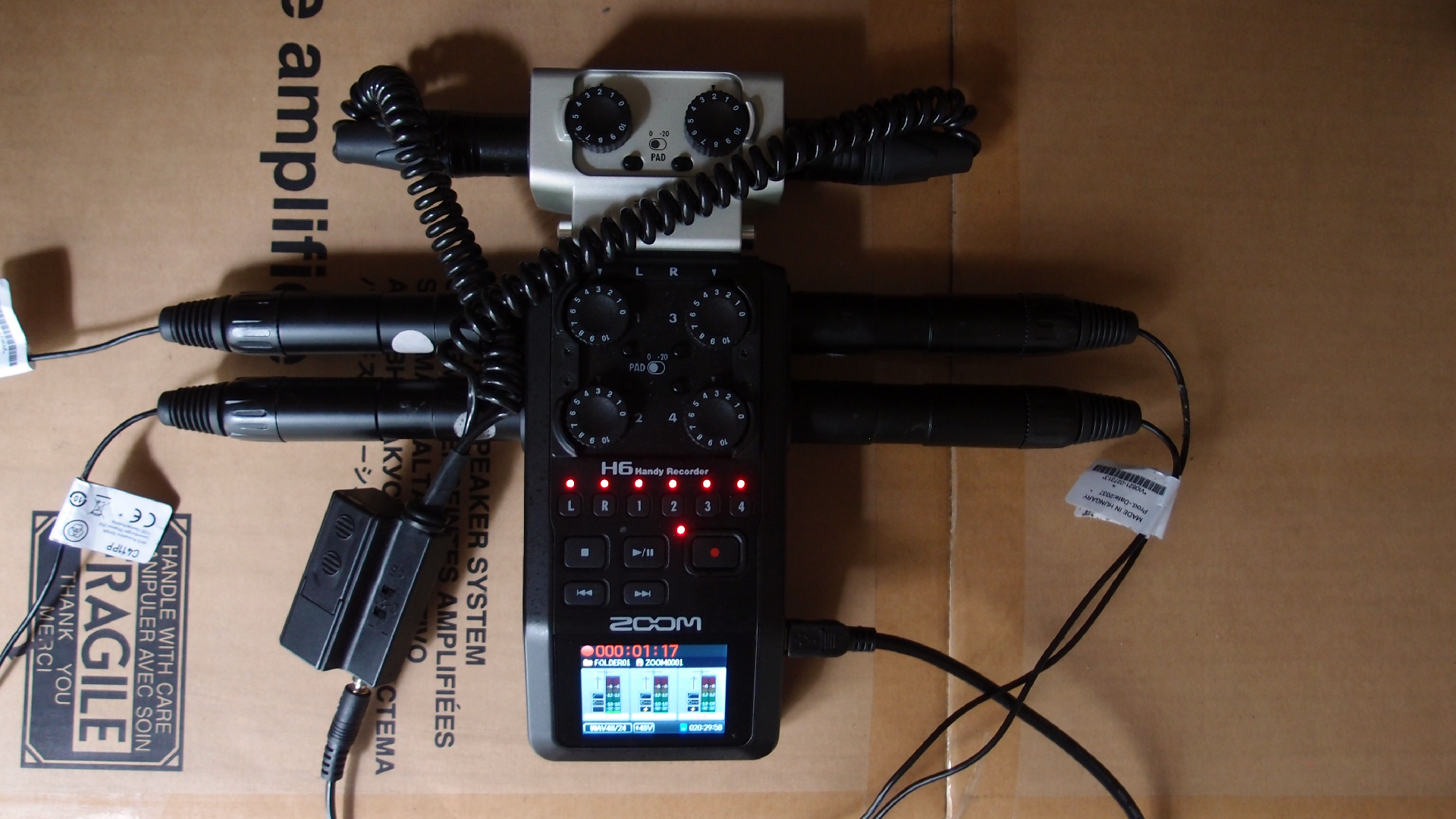 2022-06-19 Das Kleine Regen Rhythmus Orchester (4 Styropor) (Audio, Video)