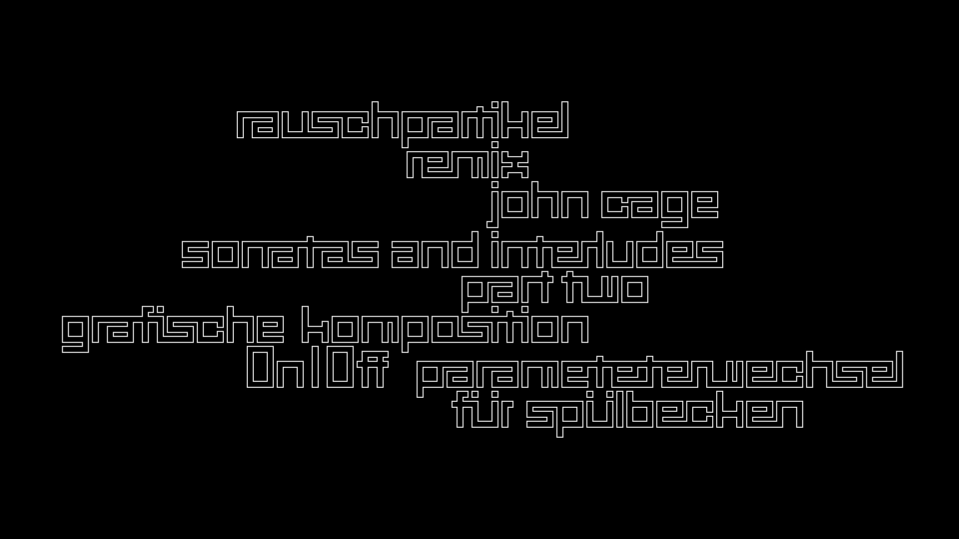 2021-01-30 Wasser in der Sple II, On-Off (Remix John Cage 'Sonatas & Interludes') (Komposition, Remix, Recording, Foto)