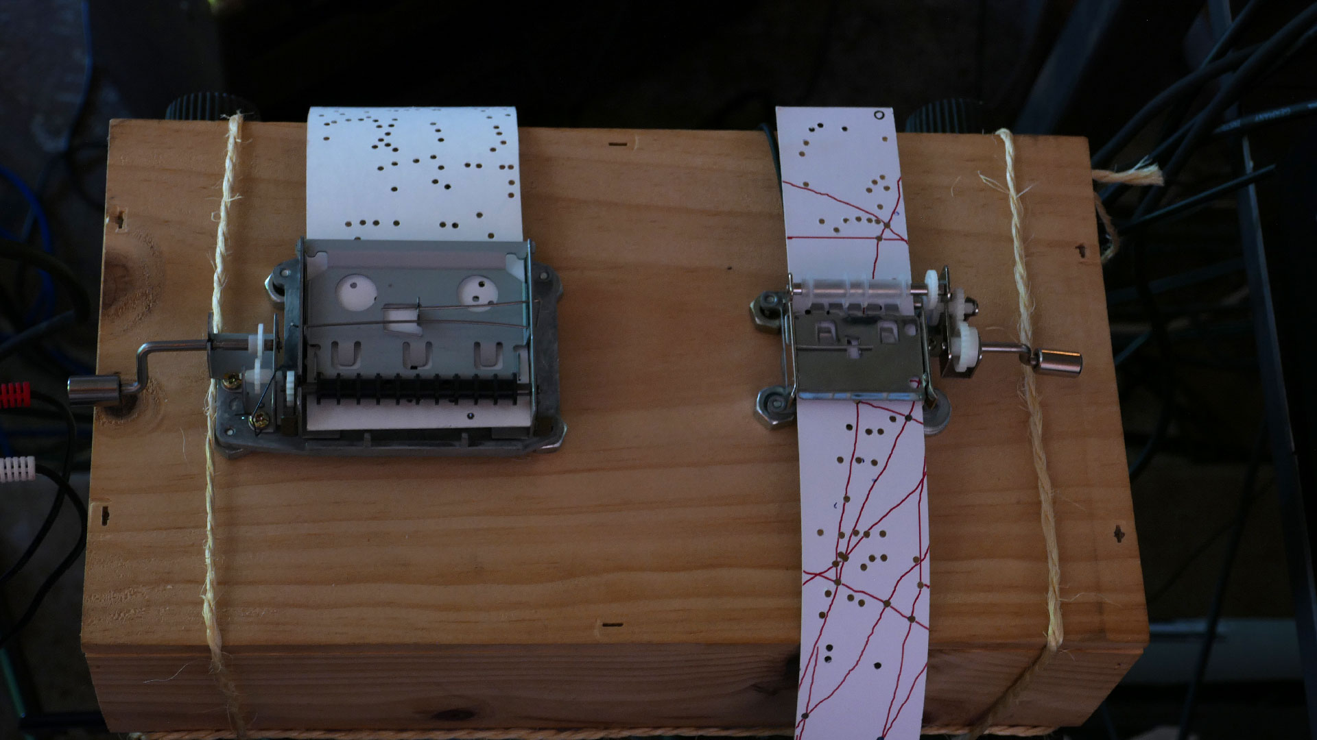 2025-07-01 Spieluhren-Quartett mit Tonband, Vocoder und Fieldrecording (soundcheck 3)